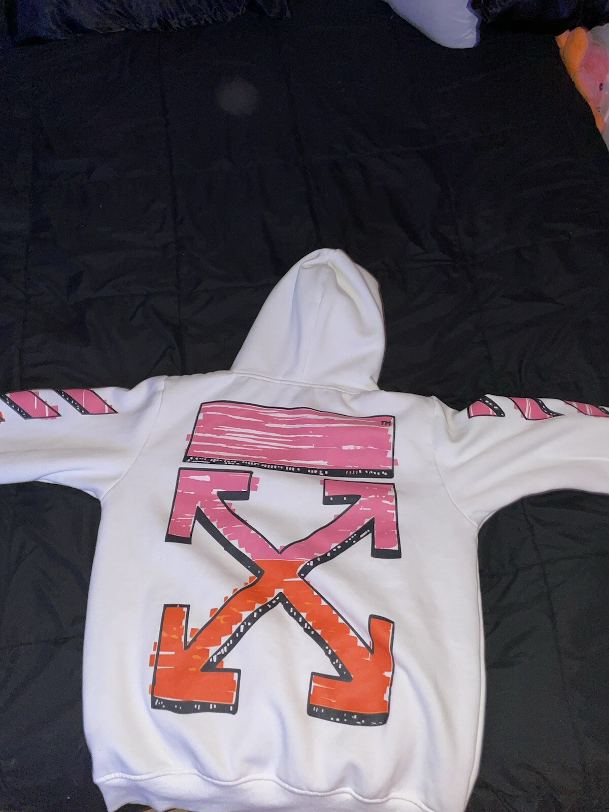 パーカー・フーディ Off-White SS25 HOODIE (OMBB085 S25FLE00J1022) Off-White Unisex Spray Marker Hoodie | eBay