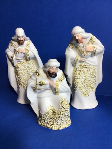 Lace Nativity Set by Roman - Gold Lace Collection - 8 Piece Set - #31380 - New - Imagen 5 de 9