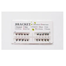 Dental Orthodontics Brackets Braces 3 4 5 hooks Roth .022" slot Mini 20pcs/set