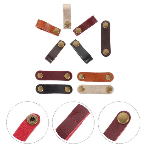 10 Pcs Attache De Câble Support Fixateur D'écouteur Cordon Maintien - Afbeelding 5 van 12
