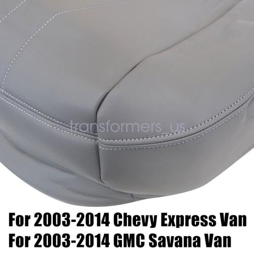 For 2003-2014 Chevy Express & GMC Van Driver Bottom Seat Cover & Foam Cushion - Picture 10 of 49