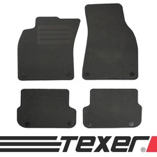 Fussmatten für Audi A6 C6 4F Bj. 2006-2011 Graphit / Anthrazit Textil Fußmatten