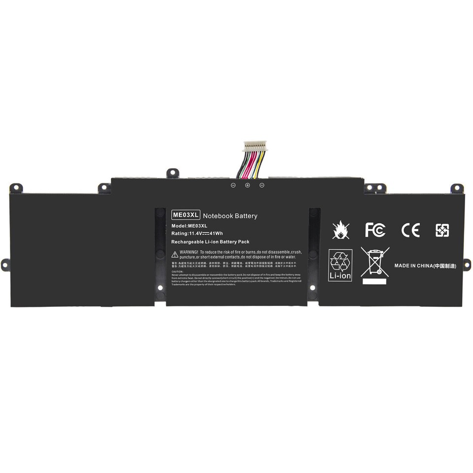 Replacement Battery For HP Stream 11-d010nr / 11-d010wm – ME03XL, 41Wh, 11.4V, 6-Cell 9 thumbnail image