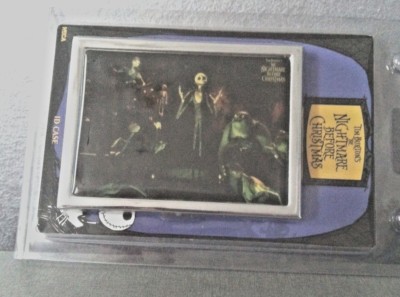 NIGHTMARE BEFORE CHRISTMAS METAL ID CASE MINT NEVER OPENED NECA #1