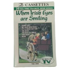 When Irish Eyes Are Smiling 20 All Time Favorites On 2 Cassettes 1993 New