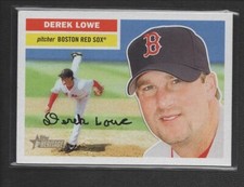 2005 Topps Heritage Short Print *** DEREK LOWE   SP # 398   ExMint