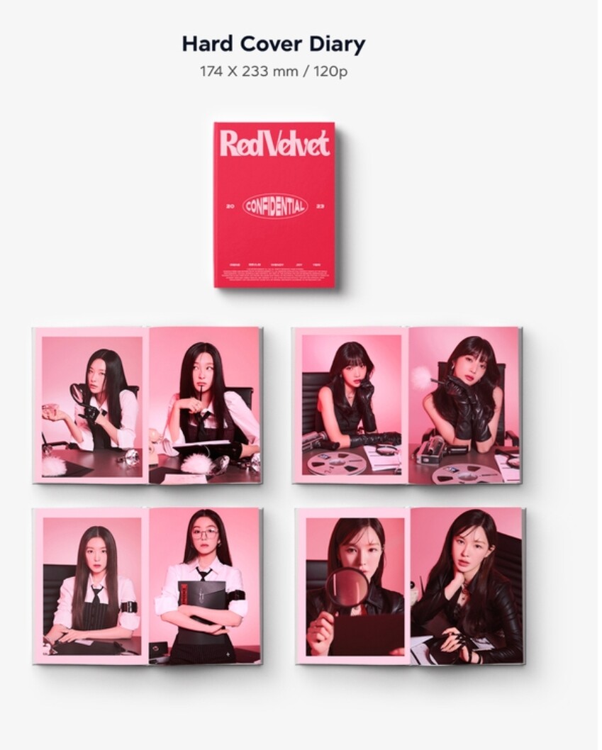 Red Velvet 直筆サイン 2023シーグリ 卓上カレンダー redvelvet サイン 直筆 カレンダー（Red Velvet 直筆サイン 2023