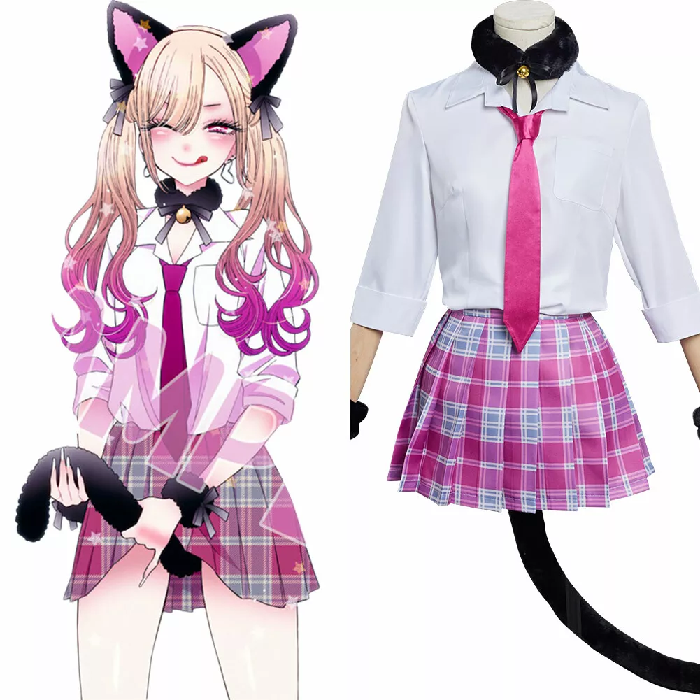 Anime My Dress-Up Darling Marin Kitagawa Cosplay Costume Dress Outfits