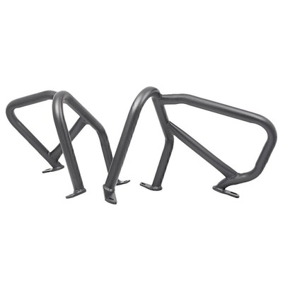 2x für BMW R1200R 2015-2018 16 vordere Motorschutz Sturzbügel Protektor schwarz