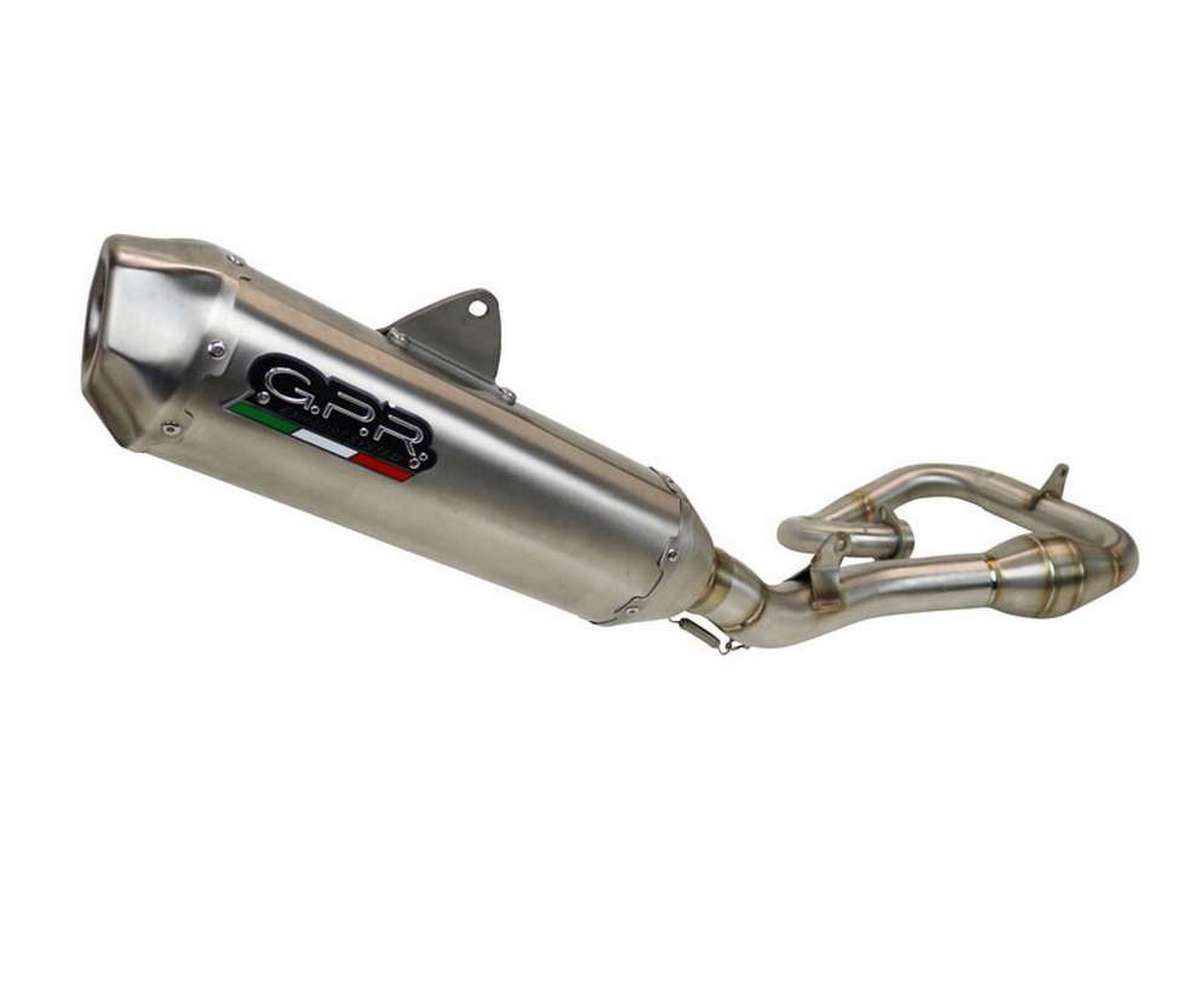 Full System Exhaust GPR Pentacross Inox Racing Husqvarna Fc 350 2019 2023