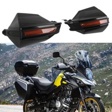 2x 7/8" Handguards Shield Windproof Protector For Suzuki V Strom DL 650 800 1100
