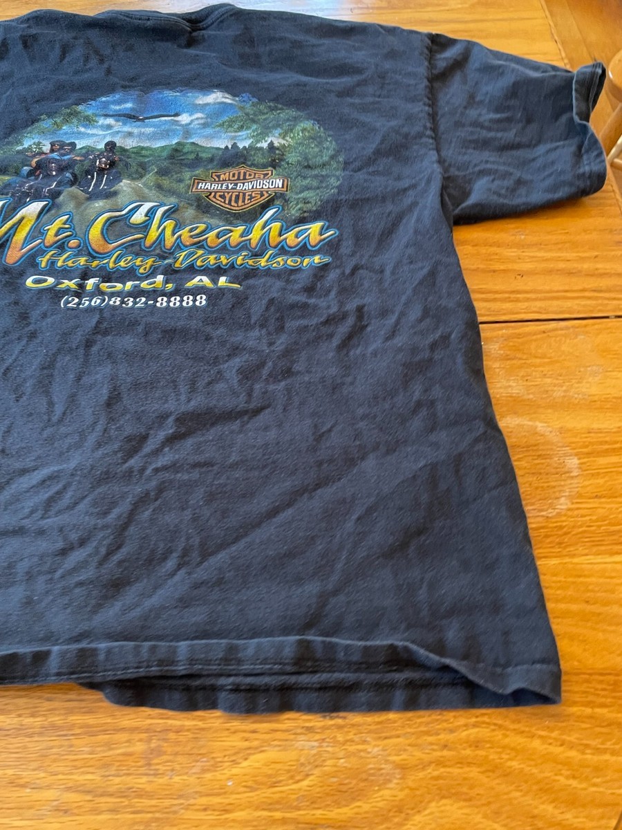 Harley Davidson T Shirt Men's Size X-Large Mt. Cheaha Oxford AL
