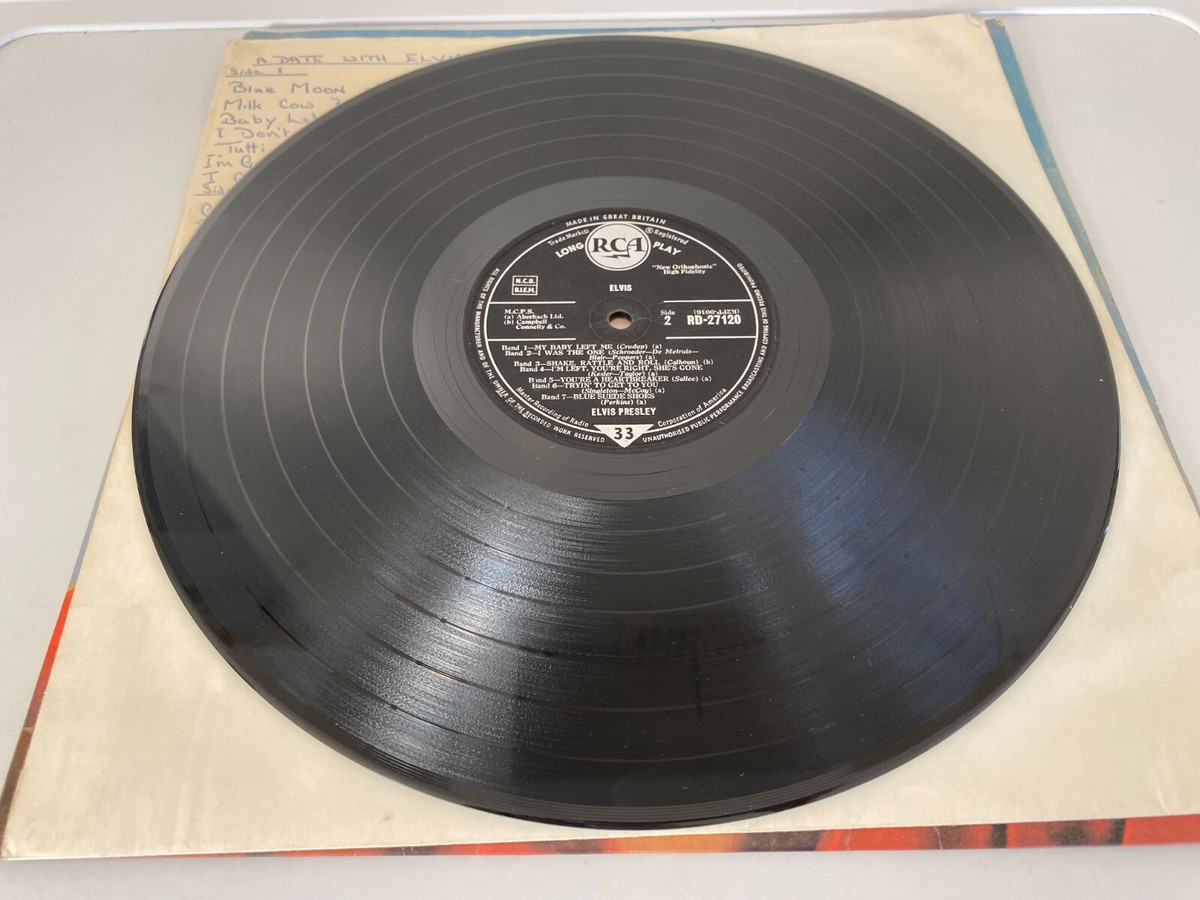 Elvis Presley A New Orthophonic High Fidelity Recording RCA