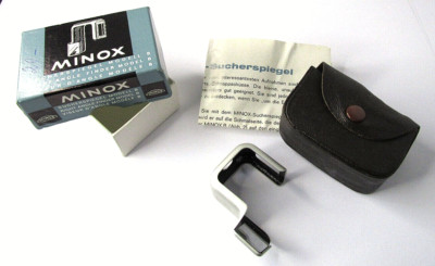 Minox Sucherspiegel für Minox B / Right Angel Finder Komplett