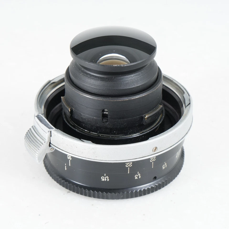 :[EX+++] Советский (черный) объектив с креплением дальномера Jupiter-12 35 мм f/2.8 Contax - Изображение 4 из 4