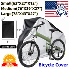 Bicycle Cover Bike Cover Outdoor Waterproof Storage Rain Sun UV Protector Cover
