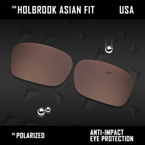 Lente de repuesto polarizada antiarañazos para Oakley Holbrook (AF) ajuste asiático OO9244 - Imagen 9 de 35