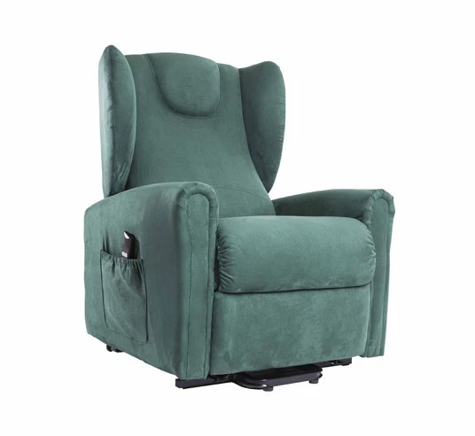 Poltrona relax Alzapersona poltrona elettrica reclinabile Lady Bergere 2 motori - Immagine 3 di 4