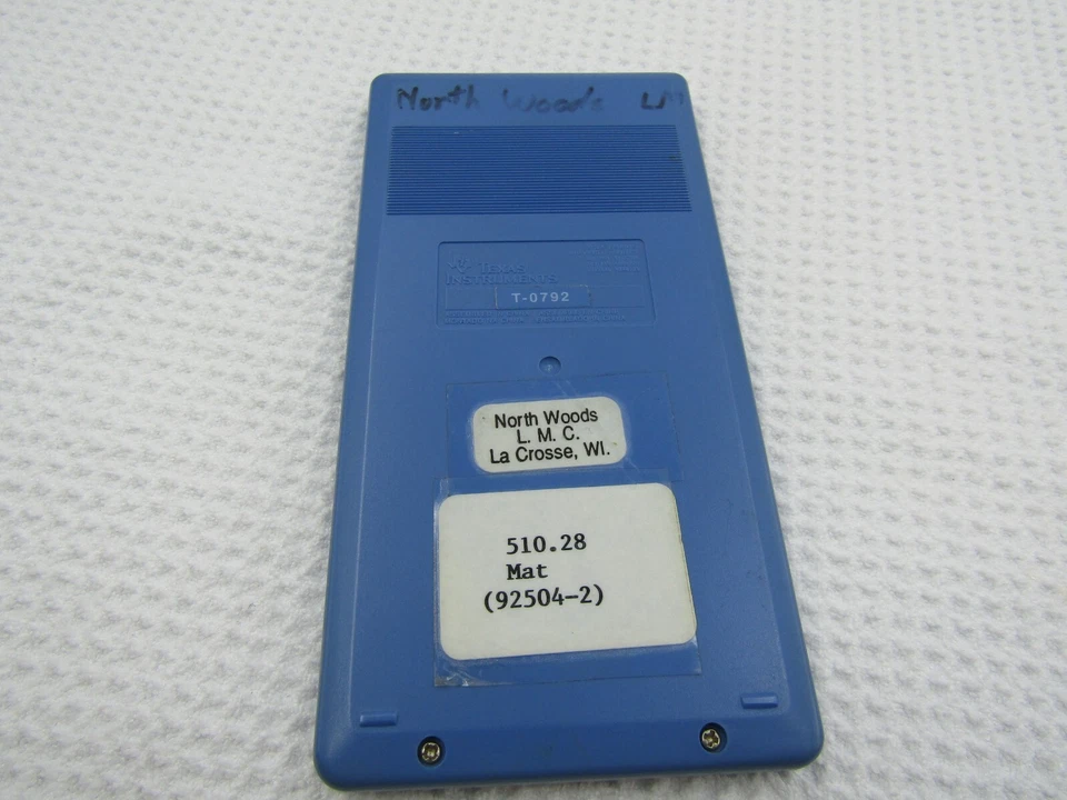 Texas Instruments Math Explorer Calculator T-0792 without cover - Image 3 of 3