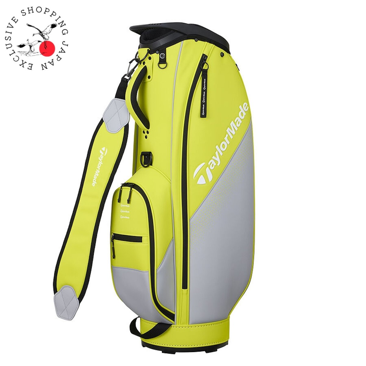 TaylorMade Concept One Cart Bag 9.5in 6way Divider Lime Gray