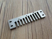 New Handmade Pure Ti 10-Hole Blues Harmonica Lattice for Seydel BIG SIX