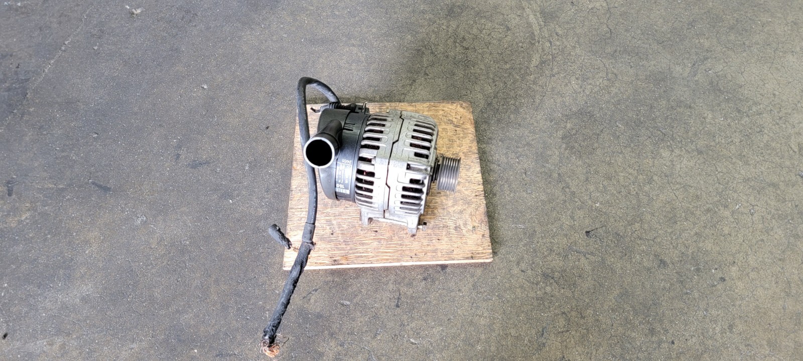 LAMBORGHINI MURCIELAGO ALTERNATOR WITH POWER WIRING OEM 07M903015 2006