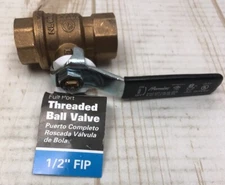 Premier 1/2" FIP Full Port Threaded Ball Valve 252073