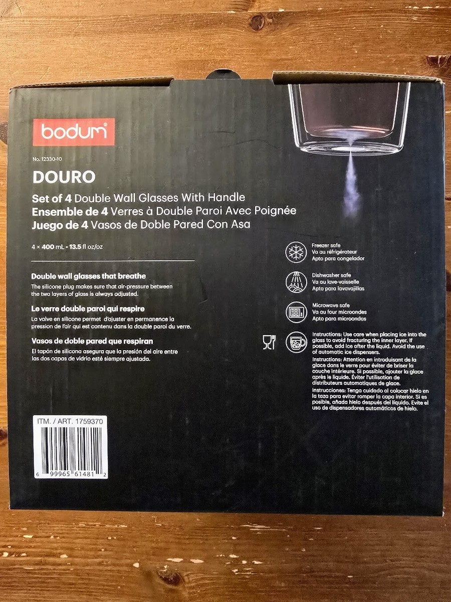 Cafetière à Piston BODUM - Douro 1L porcelaine blanche