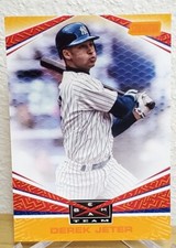 Derek Jeter 2019 Stadium Club Beam Team Orange Parallel #BT-2 NY Yankees /50