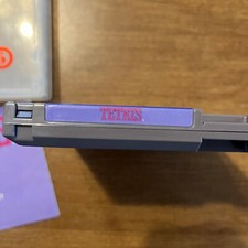 Tetris Nintendo NES Cartridge with Case + Manual - No Box