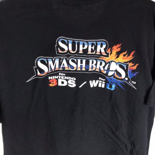 Nintendo SDCC 2014 Super Smash Bros Wii U 3DS Promo Shirt XL Comic Con San Diego - Picture 1 of 5