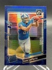 2023 Sam LAPorta Panini Donruss Optic Rated Rookie Blue Hyper Prizm #237 