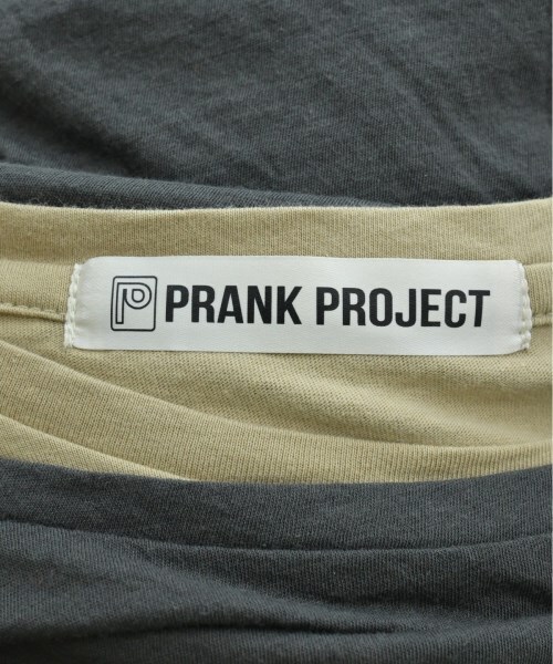 PRANK PROJECT T-shirt/Cut & Sewn GrayxBeige F 2200418460078 PRANK PROJECT T-shirt/Cut & Sewn GrayxBeige F 2200418460078