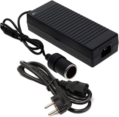 O49C 12V 15A 180 W Netzteil / Spannungswandler für Kühlbox und Kompressor, Auto