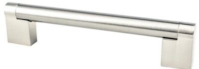 10 Pack Berenson 9115 Contemporary Advantage Three 5-1/16'' Cente Stainless Steel