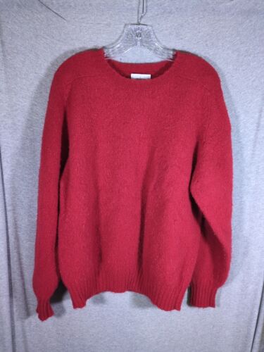 Jamiesons Sweater Womens Shetland Wool Fuzzy Cozy Vintage Normcore Cottagecore