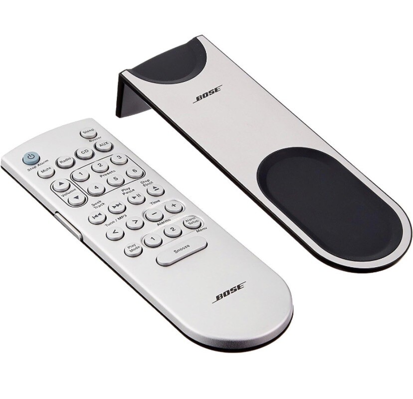 Bose Wave Music System Premium Backlit Remote Silver 038763 - Open