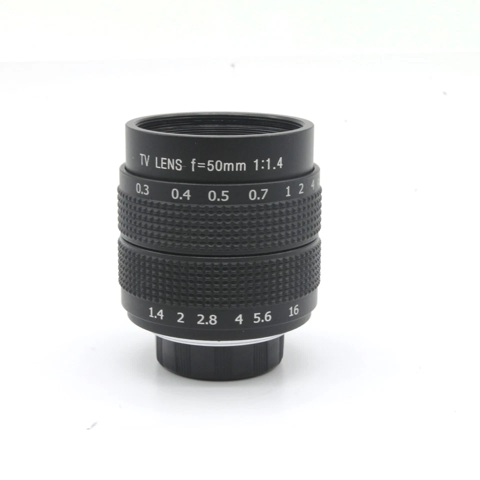 Fujian 50mm F1.4 CCTV Movie Lens for Fuji Fujifilm X-A2 X-A1 X-T1 X-E2 X-1M X-H1 - Image 2 of 4