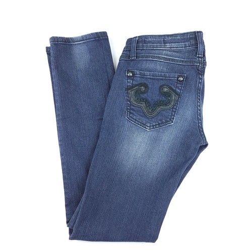 Blue Denim Skinny Low Rise Jeans | eBay