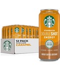 Starbucks, Doubleshot Energy Coffee, Caramel, 15 Fl Oz (Pack of 12)