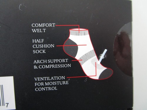 Spyder Womens' Low Cut Socks 5 Pairs Black Gray White Size 4-10 - NWT - Picture 5 of 37