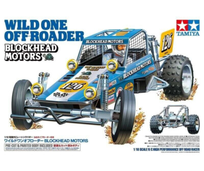 Tamiya 300058695 1:10 RC Wild One OR Blockhead Motor  Buggy RC Car Bausatz