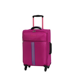 It Luggage Gt Lite 4 rueda pequeña maleta de cabina 55cm Rosa oscuro nueva  | eBay