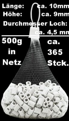 EM-Keramik-Pipes,20g- 500g, grau, Wasserbelebung/Zecken/Flöhe/Kalk/Tierwohl/EMA