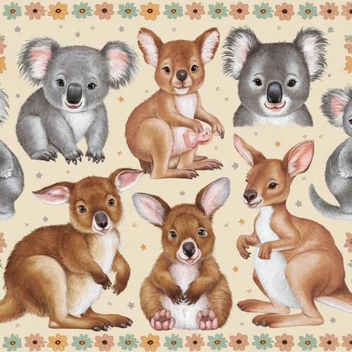 Australian Baby Animals & Marsupials Digital JPEG Download - Picture 3 of 23