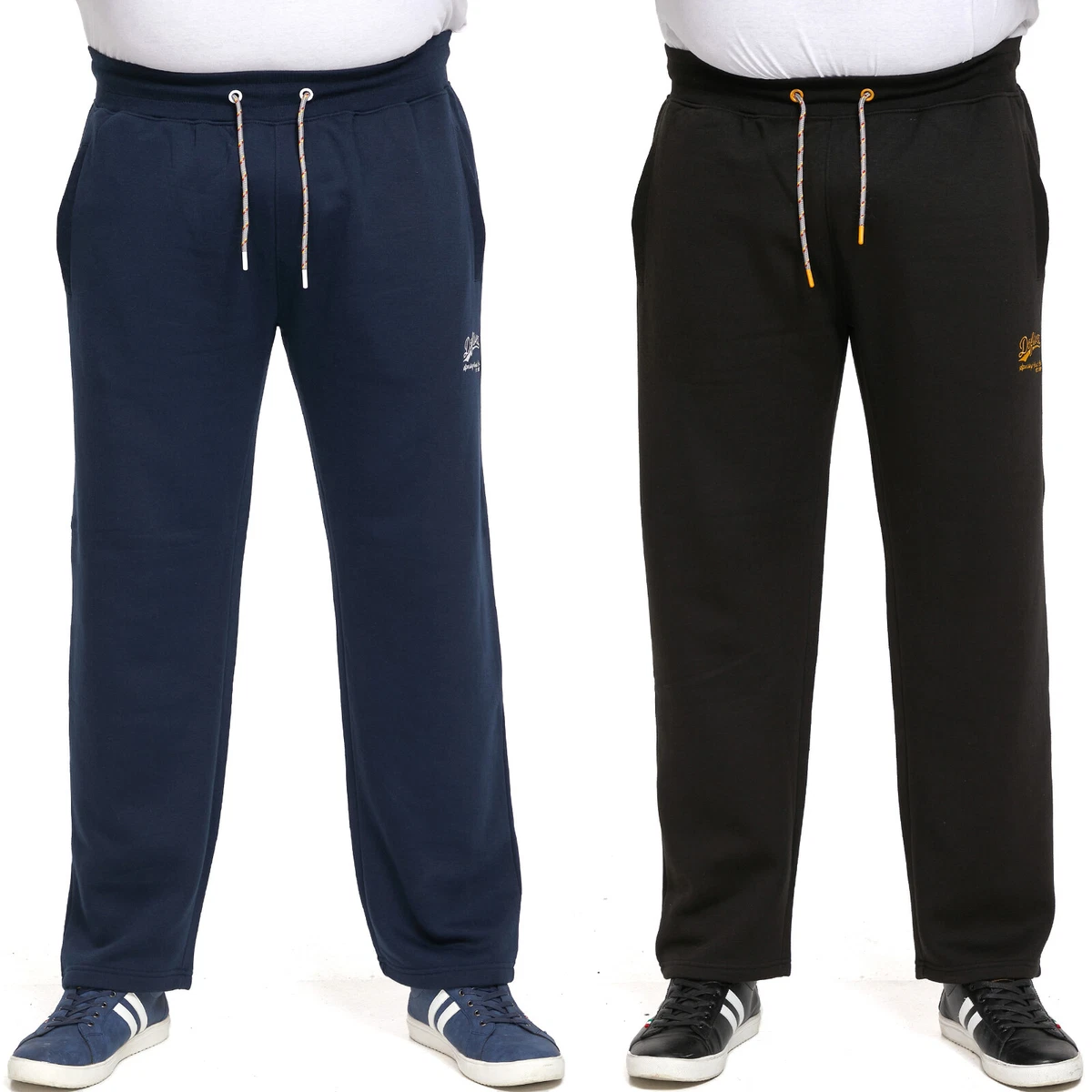 Men's tall deals open bottom sweatpants