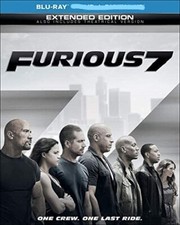 FURIOUS 7 Blu-Ray  DISC ONLY   Extended Edition disc is NEW