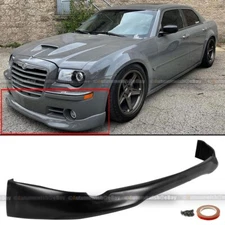 Fit 05-10 Chrysler 300 300C ED VIP Style Front Bumper Lip Spoiler Unpainted PU
