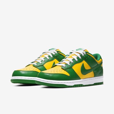 Nike Dunk Low SP  Pine Green/Varsity Maize/Brazil (2020/2024)  Size 8M/9.5W  