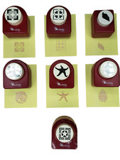 Emagination Paper Punches Lot of 7 Scrapbooking Craft Card Making